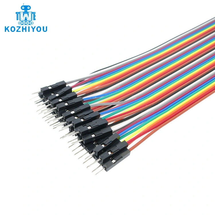 40pin 20cm 2.54mm Row Male to Male (M-M) DuPont Cable Breadboard Jumper Wire for Arduino